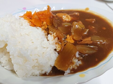 豆腐と豚肉のカレー＊